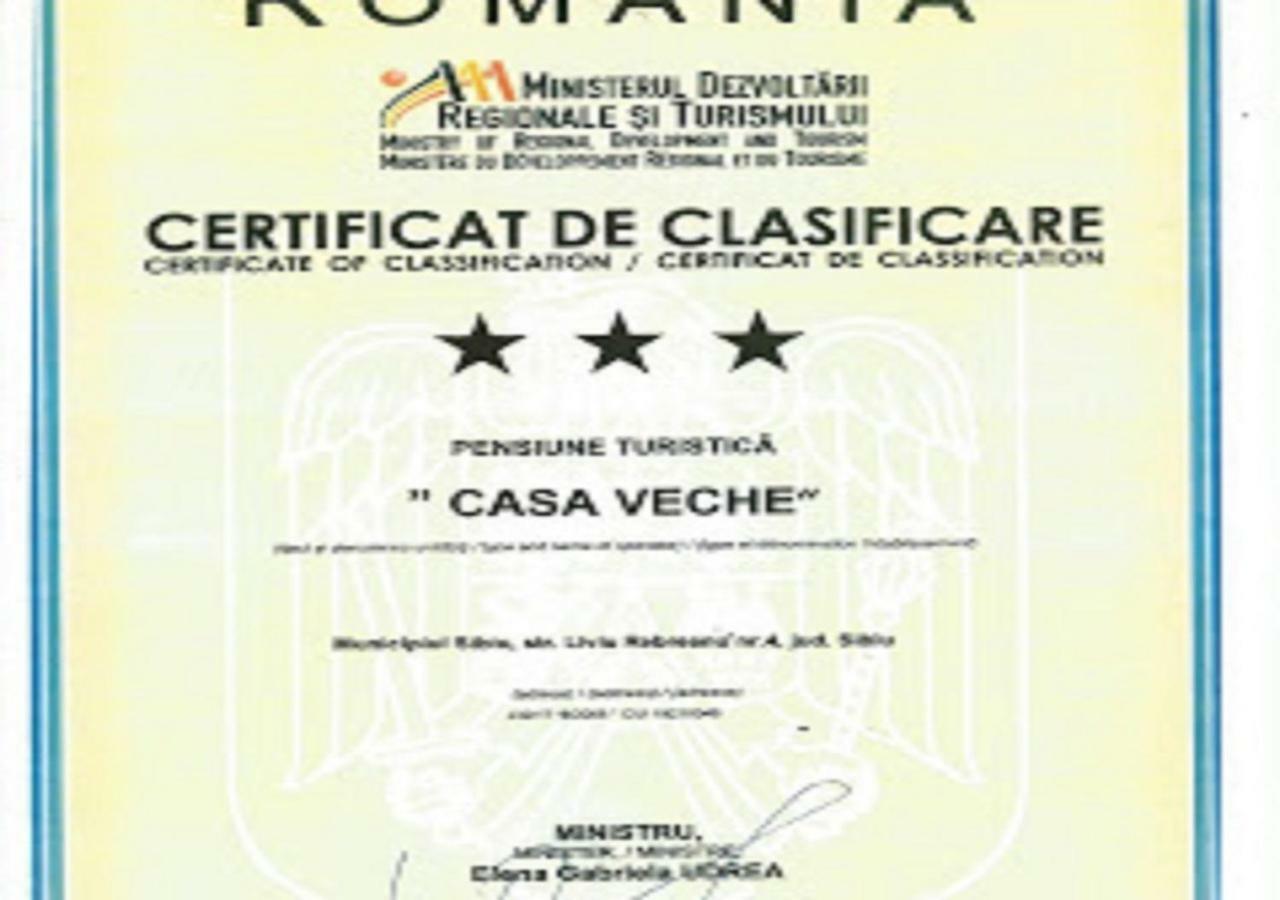 Hotel Casa Veche Sibiu Exterior foto